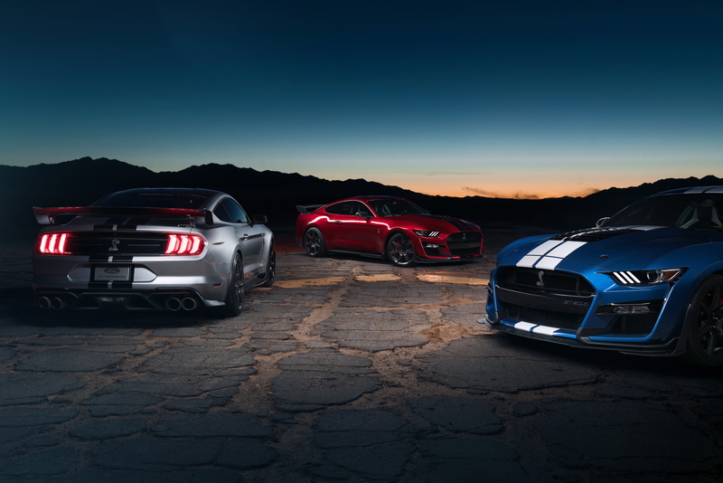 Ford Mustang, Silver Car, Vehicle, Muscle Car, Red Car, Car, Blue Car, 8K, Ford Mustang Shelby GT500, Ford