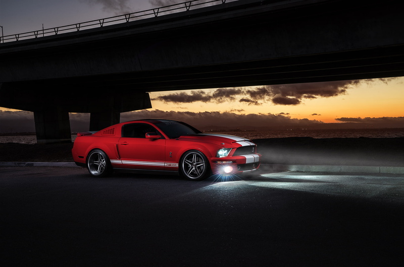 Red Car, Muscle Car, Ford Mustang Shelby GT500, Vehicle, Ford Mustang, Car, Ford, 1080P