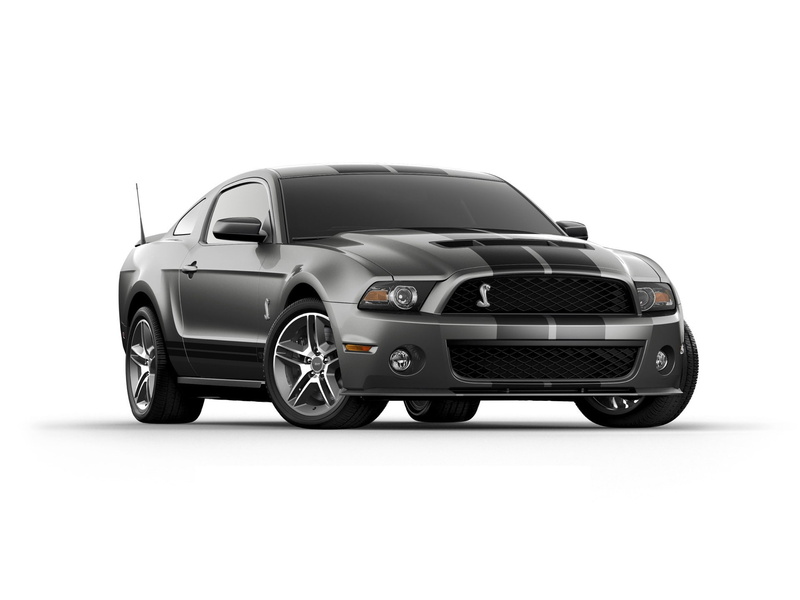 shelby, gray, front, mustang, ford, muscle, 1080P, black, stripes, cars, gt500