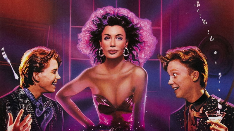 Kelly LeBrock, Anthony Michael Hall, Ilan Mitchell-Smith, Weird Science, Movie, 1080P