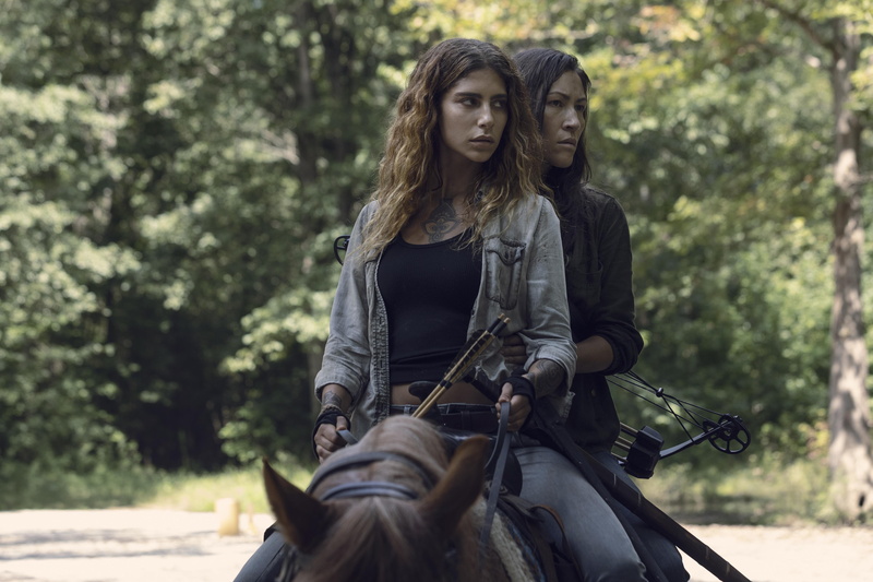 4K, TV Show, Magna (The Walking Dead), Yumiko (The Walking Dead), The Walking Dead, Nadia Hilker, Eleanor Matsuura