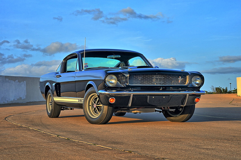 stationary, 1966, road, classic, no people, retro styled, vintage car, shelby, ford, road trip, muscle, sky, land vehicle, day, blue, cloud - sky, mustang