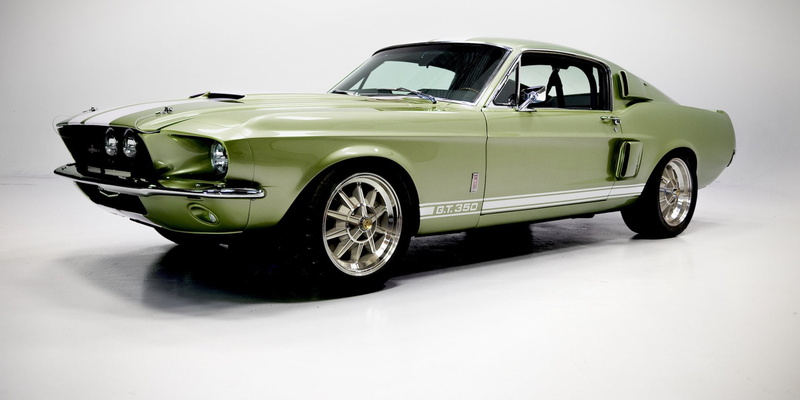 Green Car, Muscle Car, 1080P, Ford, Ford Shelby GT350, Fastback, Car, Shelby GT350