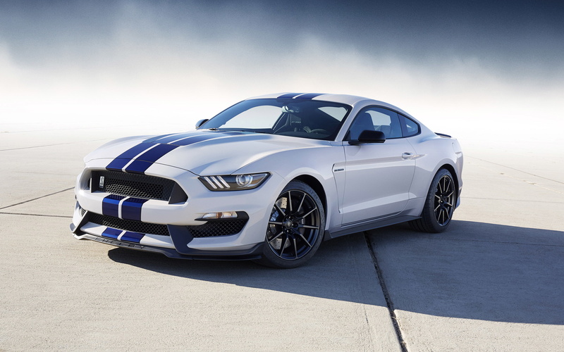 car, challenger, shiny, chrome, blue, street, road, racecar, luxury, wheel, GT350, transportation, Mustang, Shelby, 2K, parking, day, outdoors, Ford, no people