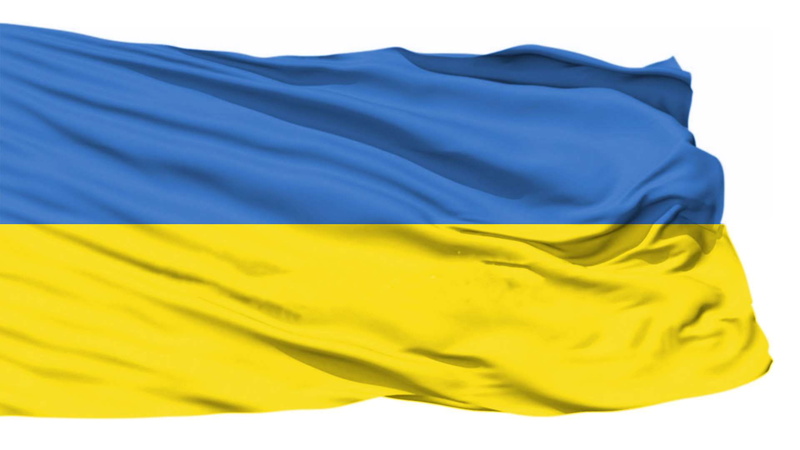 fashion, brightly lit, cut out, ukraine flag, no people, blank, wrinkled, yellow, abstract, flag, white color, blue, beauty, softness, silk, white background