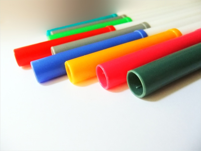 craft, white background, art and craft, no people, school supplies, high angle view, felt tip pens, pencil, still life, copy space, art and craft equipment