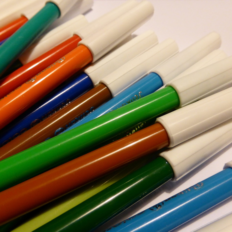 choice, order, pen, no people, art and craft equipment, art and craft, tinker, craft, group of objects, Colorful, colored pencil, Pens, still life, indoors