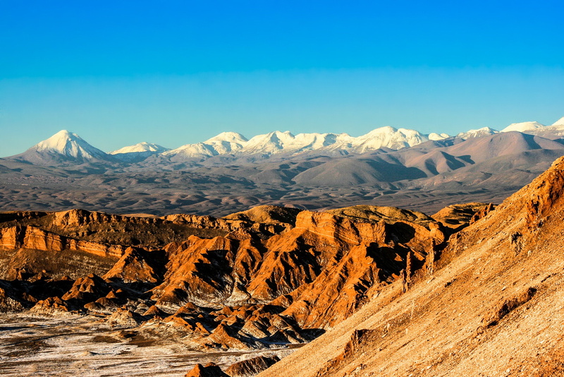 desert, chile, atacama, mountains, 2K