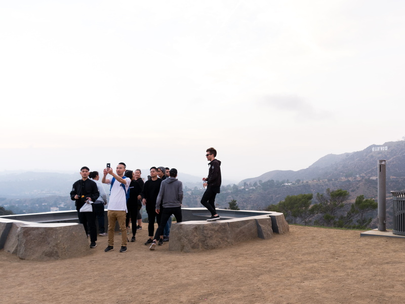 la, lookout, adult, photographer, angeles, young men, lo, mid adult, men, people, selfie, let me take a, californium, sky, 4K, outdoors, hollywood, hollywood sign