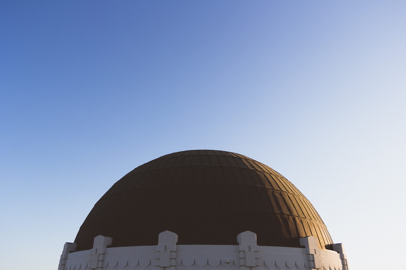 united states, travel destinations, la la land, no people, dome, belief, building exterior, blue, spirituality, cupola, gradient, copy space, los angeles
