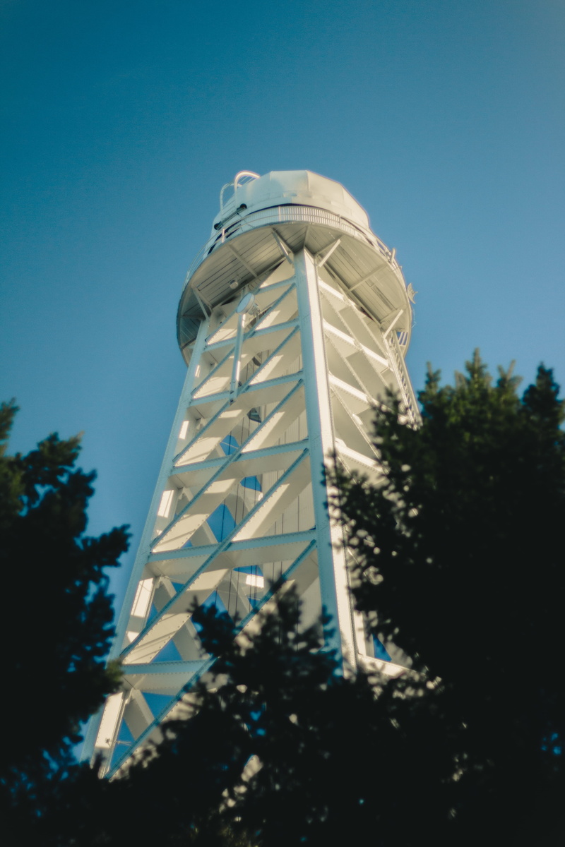 mount wilson, nature, tower, wilson, blue, outdoors, los angeles, architecture, day, tree, growth, building, built structure, clear sky, white, building exterior