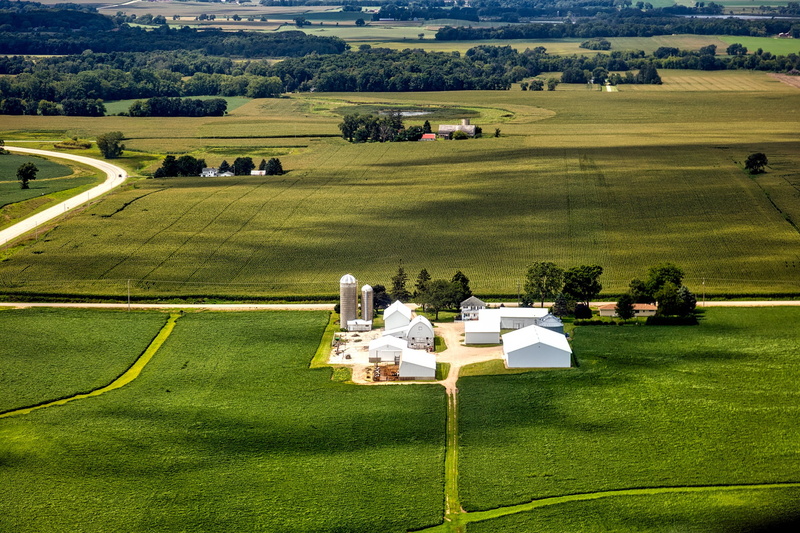 day, green, landscape, tree, house, home, countryside, forest, country, woods, barn, rural, high angle view, nature, outdoors, beauty in nature, field