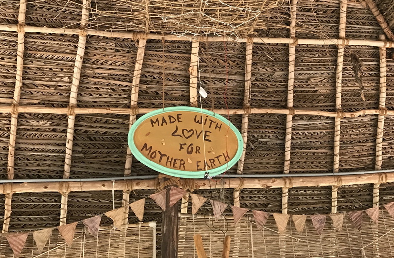 craft, india, text, food and drink, auroville, pattern, ecology, wall - building feature, earth, food, wood - material, basket, backgrounds, communication