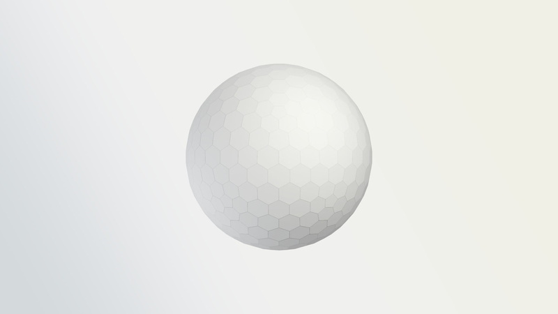 ball, shiny, white background, sign, shape, 3d, cut out, glass, golf ball, symbol, studio shot, globe, sport, 1080P, close-up, graphic, activity, design