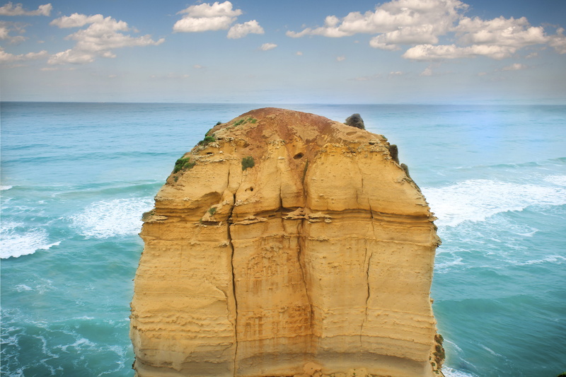 outdoors, rock formation, tranquil scene, australia, landscape, horizon over water, rock, victor, melbourne, stack rock, beauty in nature, scenics - nature