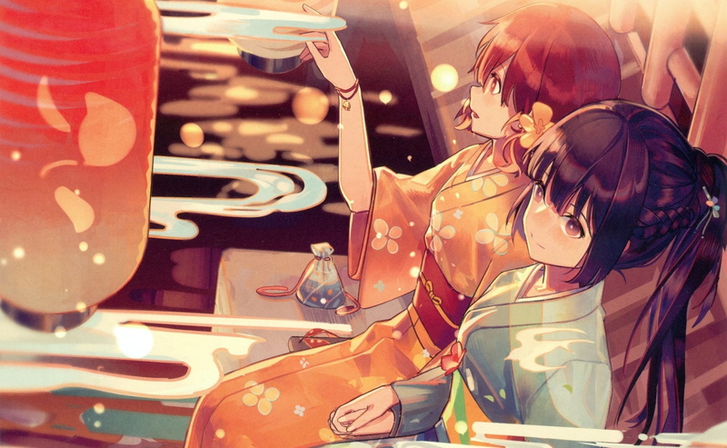 Kumiko Oumae, smiling, men, 1080P, occupation, people, adult, Anime, retro styled, motor vehicle, happiness, females, positive emotion, Sound! Euphonium