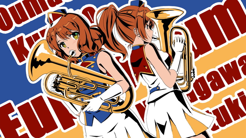 Natsuki Nakagawa, 1080P, Anime, Sound! Euphonium, Kumiko Oumae
