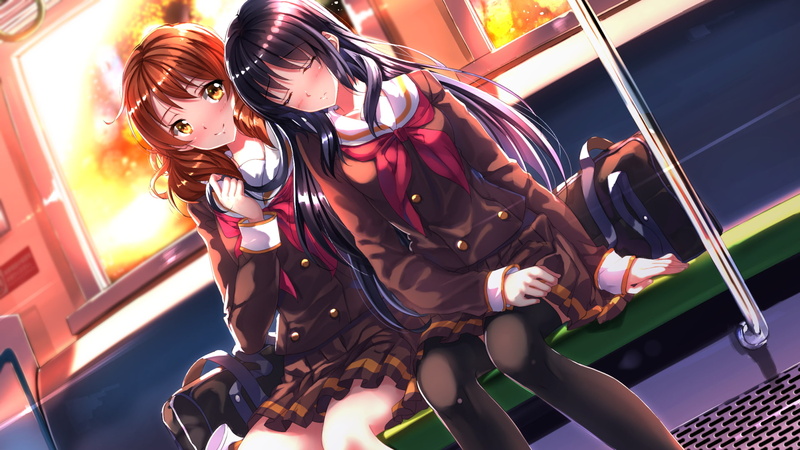 Hibike! Euphonium, 1080P, Swordsouls, anime, school uniform, Kousaka Reina, Oumae Kumiko, anime girls