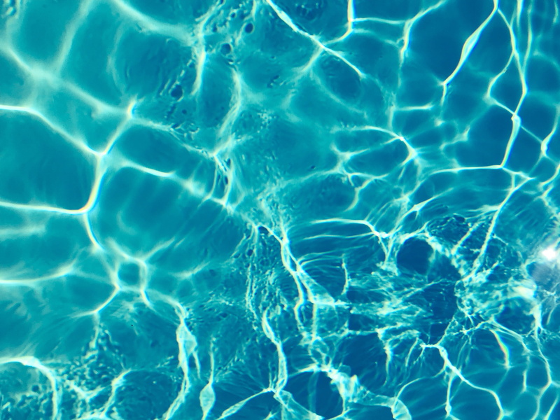 tranquility, sea, science, insubstantial, swimming, natural pattern, pool, texture, blue, turquoise, full frame, 4K, rippled, purity, nature, backgrounds