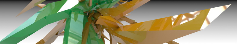 vray, max, art, spikes, 5K, 3ds, green, renders, orange, abstract