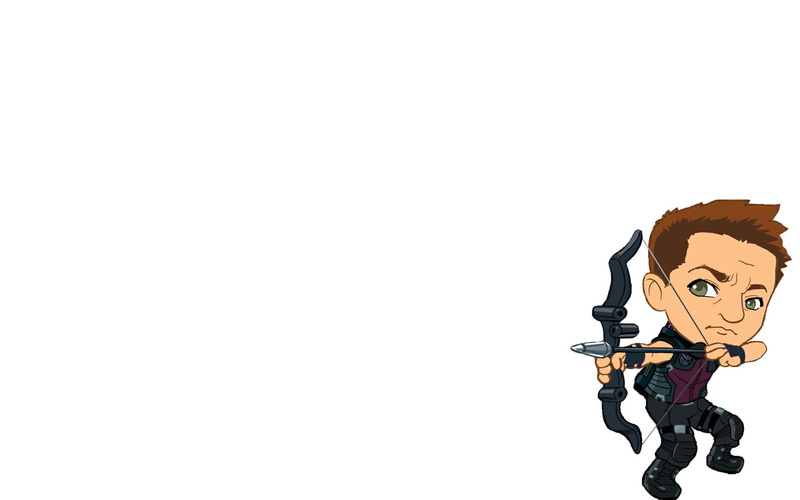 white, avengers, arrow, 720P, hd, bow, cartoon/comic, hawkeye