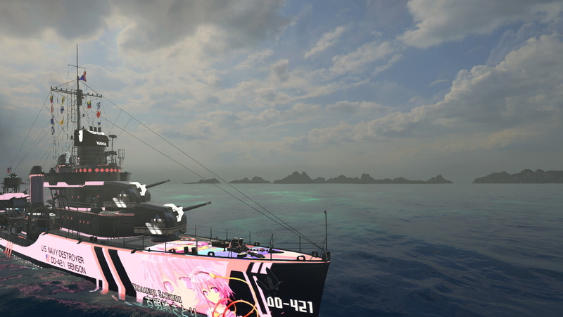 1080P, World of Warships, USS Benson (DD-421), Warships