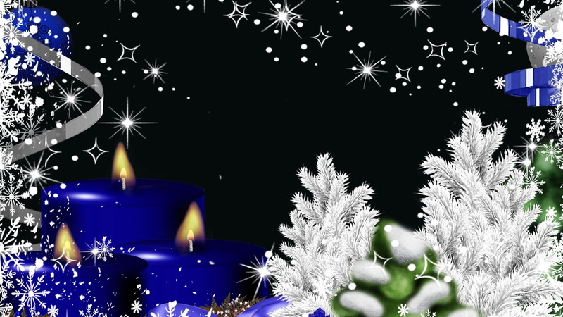 glow, holiday, stars, blue, tree, light, christmas, winter, ribbon, bright, feliz navidad, 1080P, shine, flame, cle, frost