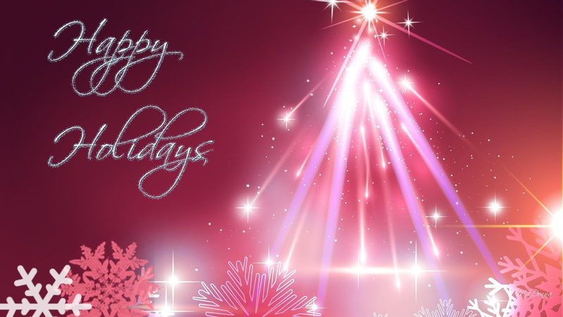 feliz navidad, 3d and, 1080P, text, xmas, abstract, holidays, happy, light, tree, snowflakes, glow, christmas, bright, pink, sparkle