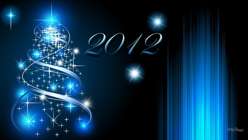 1080P, abstract, Blue, art, beams, bright, 2012, Feliz Navidad, Christmas, hd