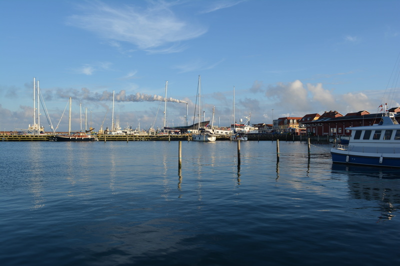 mode of transportation, sky, sailboat, architecture, water, harbor, outdoors, nautical vessel, moored, ship, Danmark, sea, no people, nature, cloud - sky