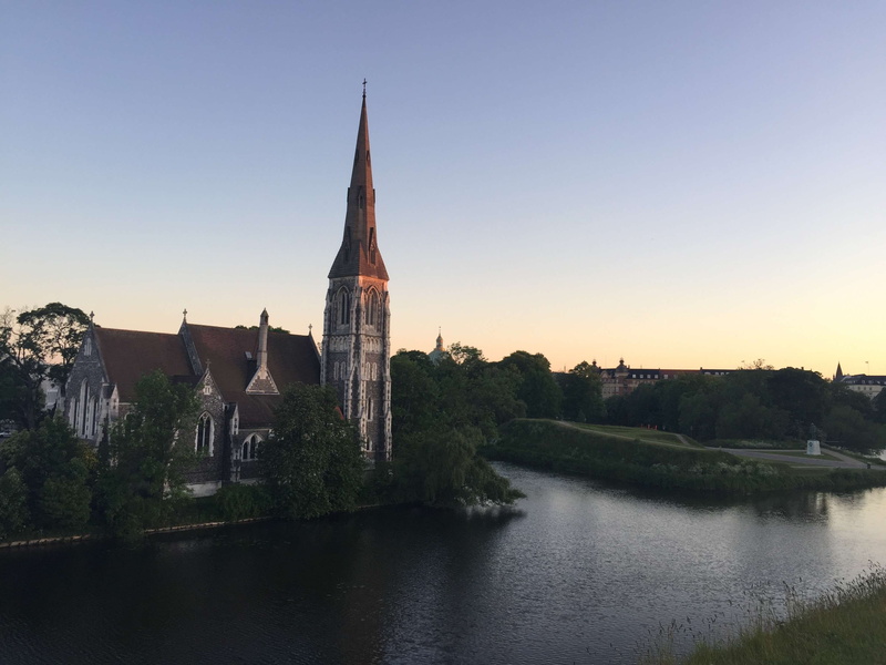spirituality, travel destinations, religion, nature, tower, church, denmark, europe, outdoors, no people, architecture, building exterior, tree, sky, 2K