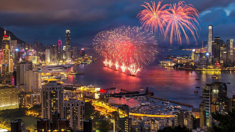 22nd anniversary, salute, Hong Kong, 1080P, China