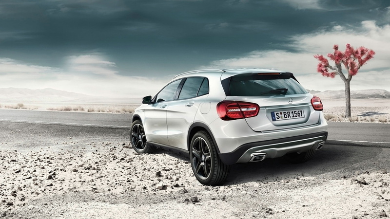 silver cars, GLA 45 AMG, 1080P, Mercedes-Benz, vehicle, car