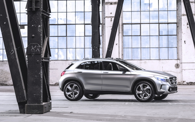 Mercedes, Silver, Concept, Car, gla, 2K, Benz