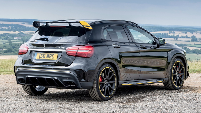 Black Car, Crossover Car, 1080P, SUV, Compact Car, Mercedes-AMG GLA, Luxury Car, Mercedes-Benz, Car