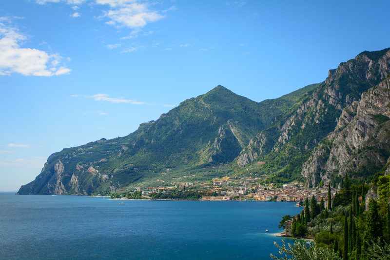 limone sul garda, summer, non-urban scene, tranquility, garda, day, beautiful, cloud - sky, sea, rock, picturesque, water, lake, nature, 5K, garda lake