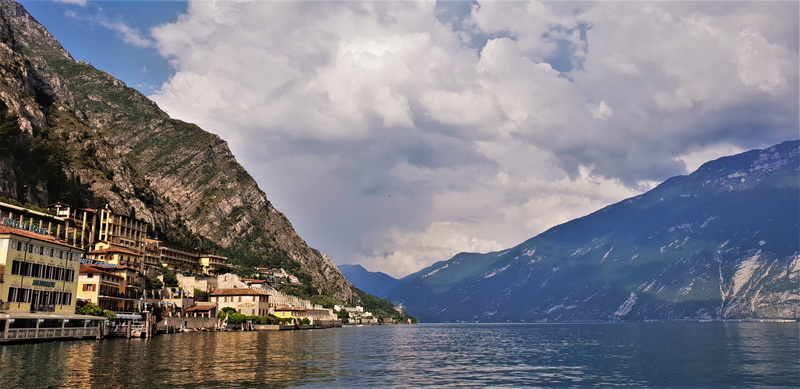 city, 4K, cloud - sky, house, mountain range, no people, scenics - nature, idyllic, travel destinations, architecture, nautical vessel, landscape, water