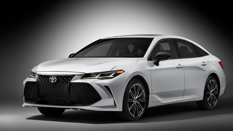 2K, white, sedan, toyota, Toyota Avalon, 2018 Cars, 4k