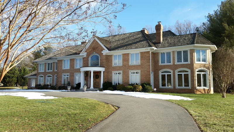 house, luxury, building, grass, landscaped, no people, House, brick, residential affluent, 5K, mansion, bethesda, nature, home, estate, upper class, property