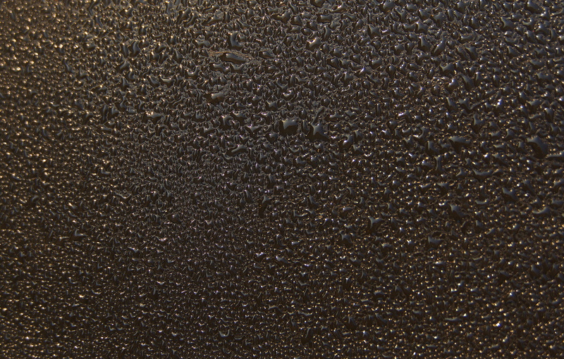 droplets, night, textured, wet, surface tension, scenics - nature, drop of water, technology, no people, close-up, black color, mood, nature, morgentau