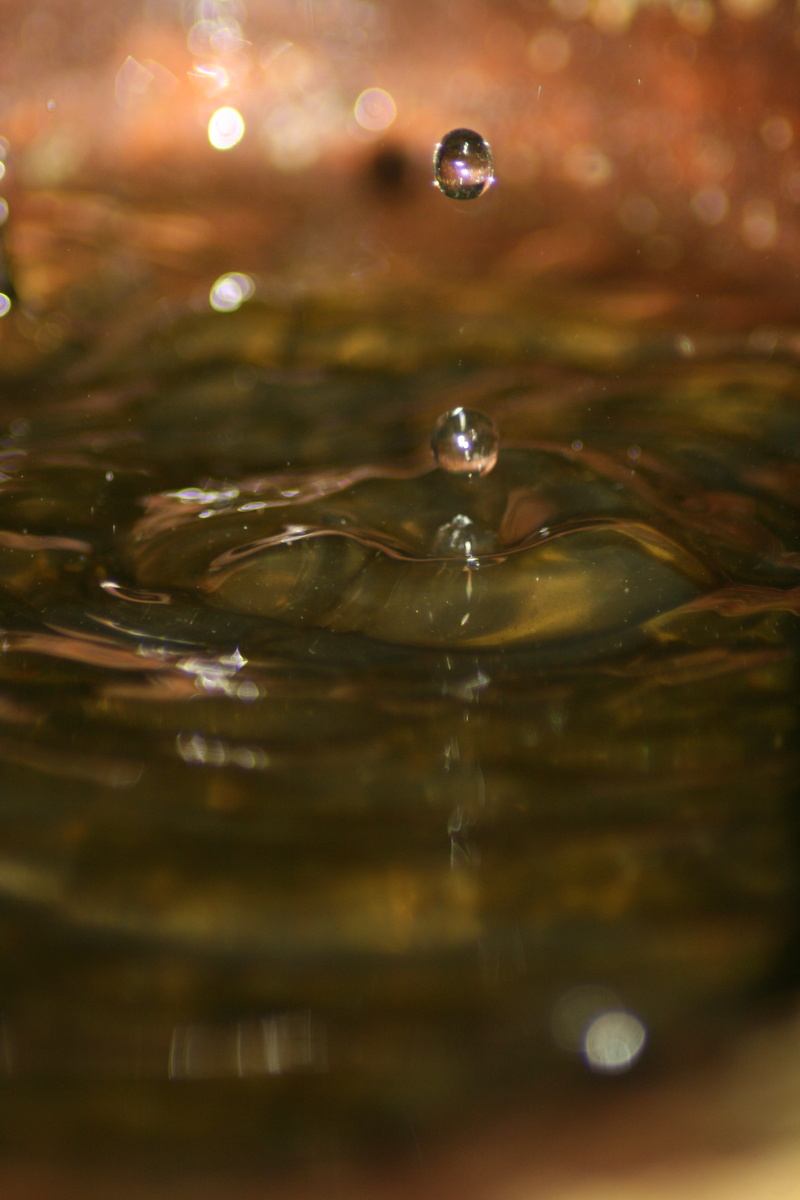 splashing, Drop Of Water, water feature, nature, motion, freshness, reflection, hochspringender high drop, full frame, outdoors, purity, high-speed photography