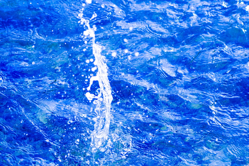5K, Blue, food and drink, splashing, summer, close-up, refreshment, ray, swimming Pool, outdoors, waters, hochspringender high drop, sport, ice, liquid