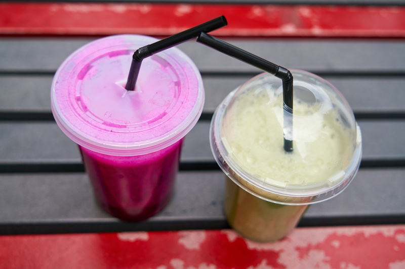 focus on foreground, color, pink color, photography, freshness, glass, photo, straw, temptation, food photo, beautiful, healthy, still life, close-up, nutrition