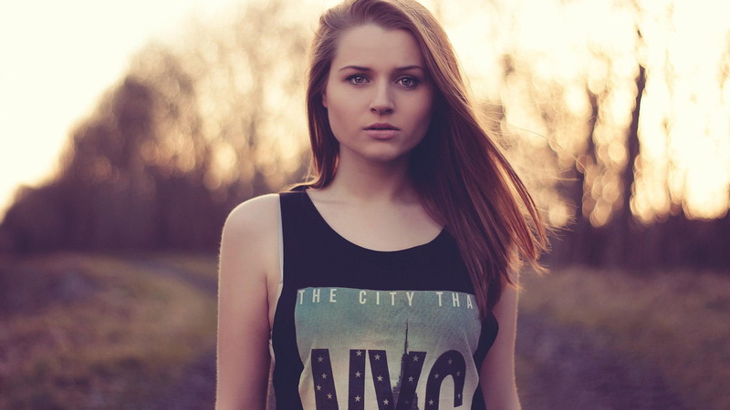 s, sleep, pretty, city, lady, york, young, girls, never, black, print, 1920x1080, tank, redhead, top, women, white, 1080P, new