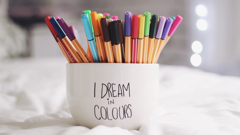 glass, writing instrument, large group of objects, color, message, education, communication, wood - Material, assorted, nature, western script, morning