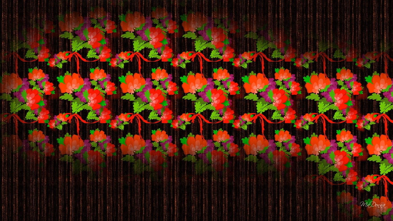 poppies, spring, 3d and abstract, dream, color, flowers, 1080P, summer, colorful, abstract, nightmare