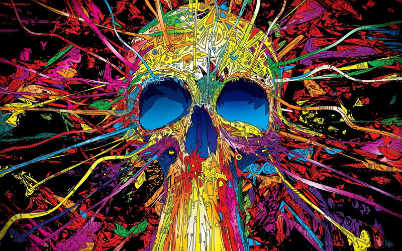 color, dream, artwork, 2K, psychedelic, art, neon, fantasy, detail, teaser