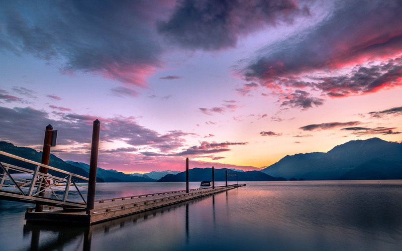 sky, landscape, idyllic, waterfront, no people, outdoors, reflection, tranquil scene, cloud - sky, scenics - nature, beauty in nature, harrison, lake, canada