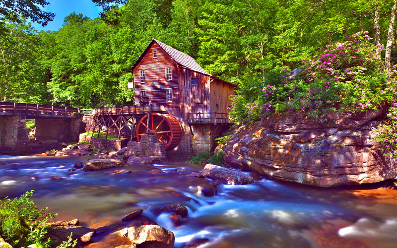 cree, mill, desktop, glade, hd, 1080P, grist