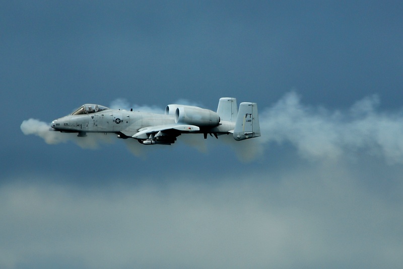 sky, aviation, thunderbolt, no people, military, air vehicle, mode of transportation, outdoors, airplane, a10, low angle view, cloud - sky, day, aircraft